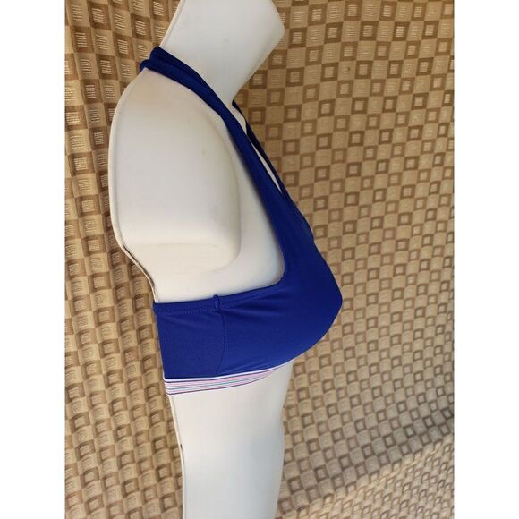 Girls Training Sports Bra MediumFlex Seamless Pullover Blue Active Wear NWOT - Picture 6 of 8